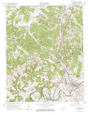 Munfordville USGS topographic map 37085c8