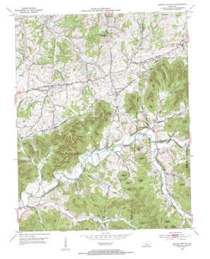 Gravel Switch USGS topographic map 37085e1