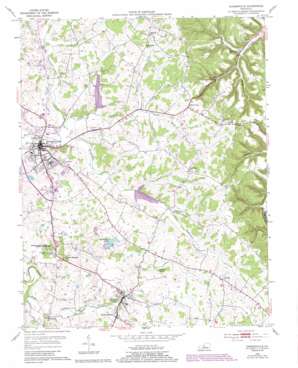 Hodgenville USGS topographic map 37085e6