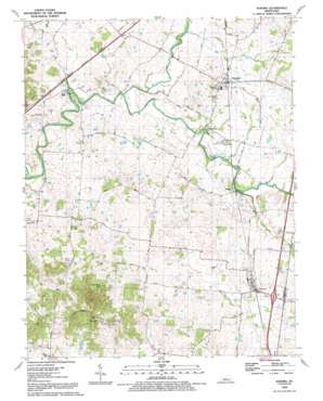 Sonora USGS topographic map 37085e8