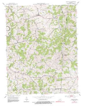 Mackville USGS topographic map 37085f1