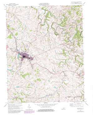 Springfield USGS topographic map 37085f2