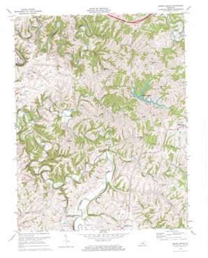 Brush Grove USGS topographic map 37085g2