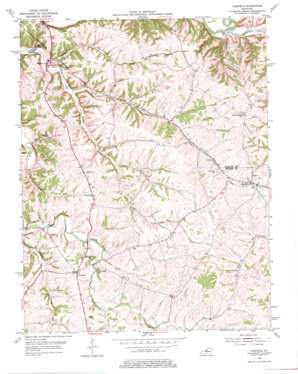 Fairfield USGS topographic map 37085h4