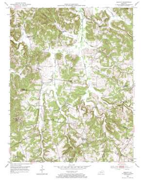 Sugar Grove USGS topographic map 37086a7
