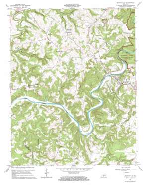 Brownsville USGS topographic map 37086b3