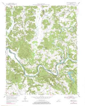 Reedyville USGS topographic map 37086b4