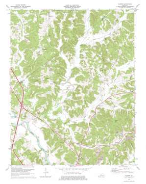 Flener USGS topographic map 37086c6