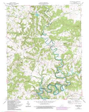 Millerstown USGS topographic map 37086d1