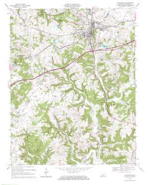 Leitchfield USGS topographic map 37086d3
