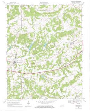 Caneyville USGS topographic map 37086d4