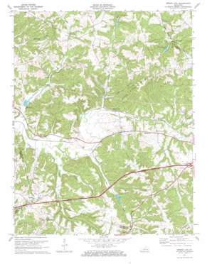 Spring Lick USGS topographic map 37086d5