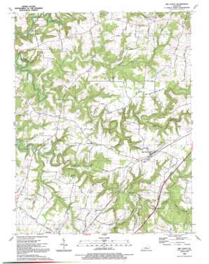 Big Clifty USGS topographic map 37086e2