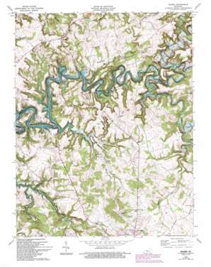 Madrid USGS topographic map 37086e3