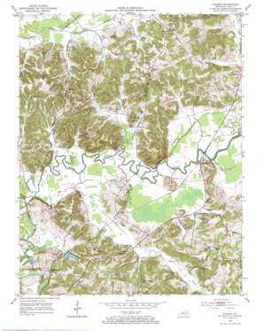 Dundee USGS topographic map 37086e7