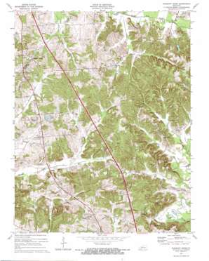 Pleasant Ridge USGS topographic map 37086e8