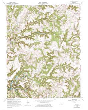 Custer USGS topographic map 37086f3