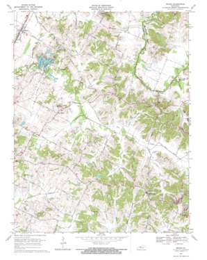 Maceo USGS topographic map 37086g8
