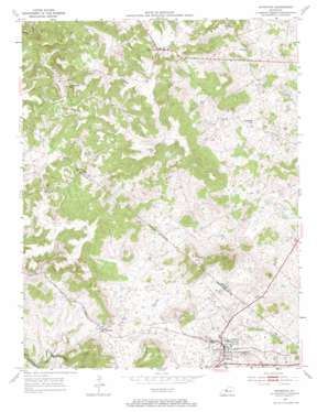 Irvington USGS topographic map 37086h3