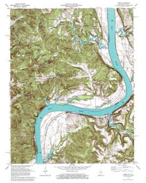 Rome USGS topographic map 37086h5