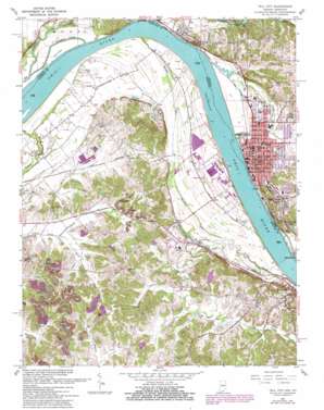Tell City USGS topographic map 37086h7