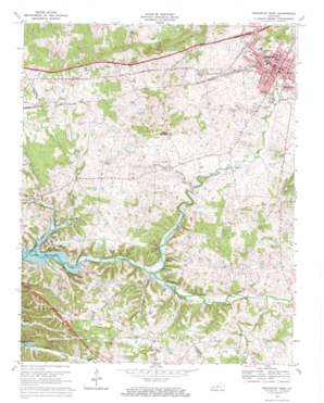 Princeton West USGS topographic map 37087a8