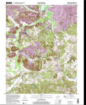 Drakesboro USGS topographic map 37087b1