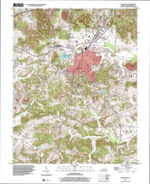 Greenville USGS topographic map 37087b2