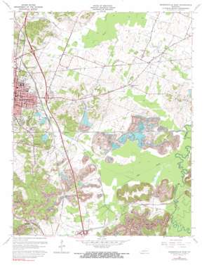 Madisonville East topo map