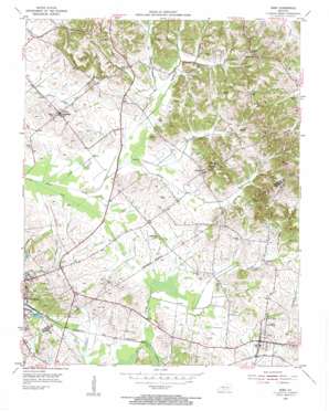 Nebo USGS topographic map 37087d6