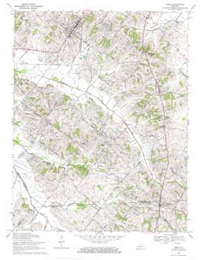 Poole USGS topographic map 37087f6