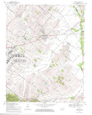 Waverly USGS topographic map 37087f7