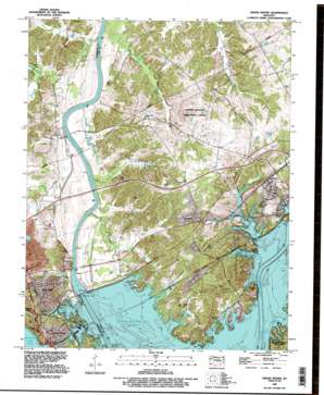 Grand Rivers USGS topographic map 37088a2