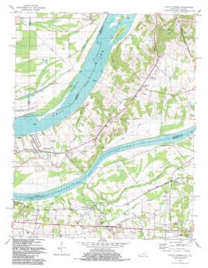 Little Cypress USGS topographic map 37088a4