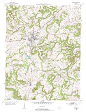 Marion USGS topographic map 37088c1