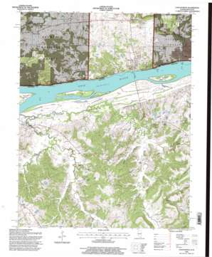 Cave In Rock USGS topographic map 37088d2