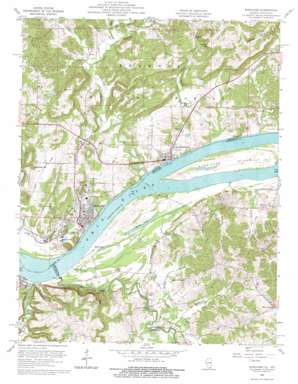 Rosiclare USGS topographic map 37088d3