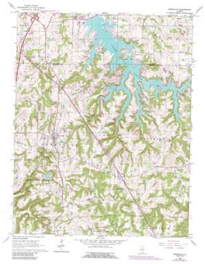 Goreville USGS topographic map 37088e8