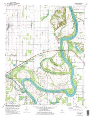 Emma USGS topographic map 37088h1