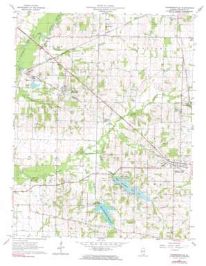 Thompsonville USGS topographic map 37088h7