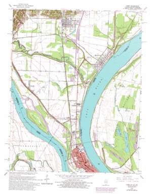 Cairo USGS topographic map 37089a2