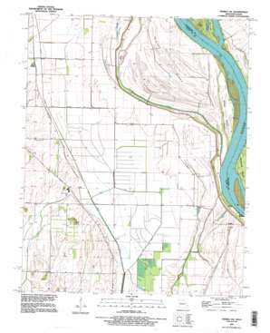 Thebes SW USGS topographic map 37089a4