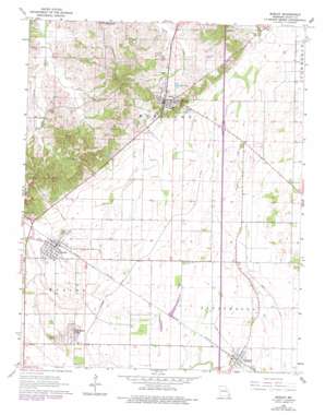 Morley USGS topographic map 37089a5