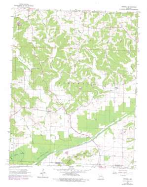Dongola topo map