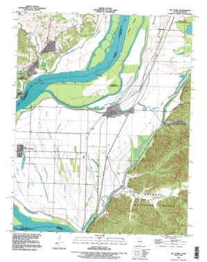 McClure USGS topographic map 37089c4