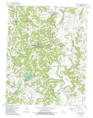 Burfordville USGS topographic map 37089c7