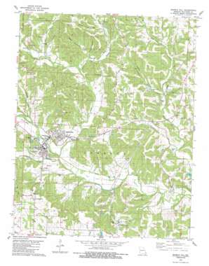 Marble Hill topo map
