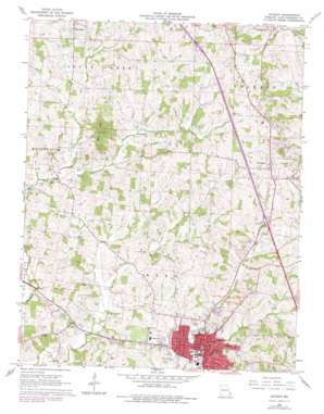 Jackson USGS topographic map 37089d6