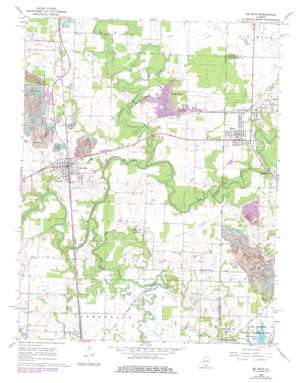 Desoto USGS topographic map 37089g2