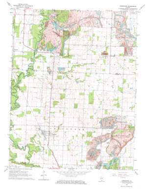 Vergennes USGS topographic map 37089h3